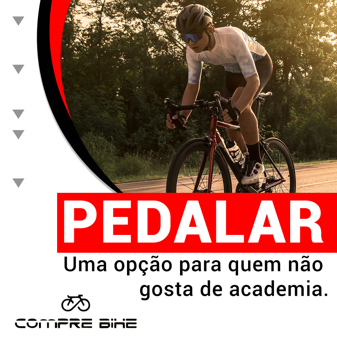 Pedalar: Uma opção para quem não gosta de academia.